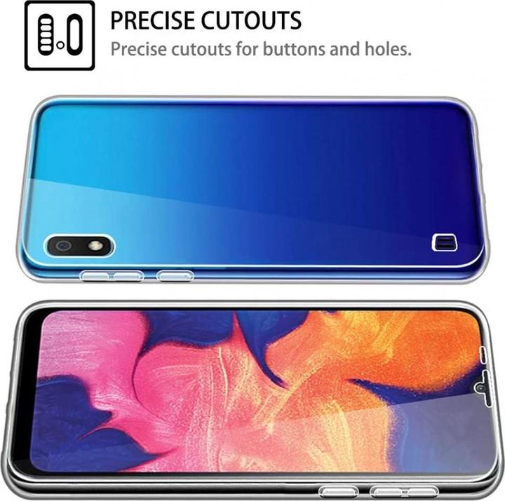 Actual product image Screenguard 360° Screen & Body Protector Samsung Galaxy A10 Cover with Foil (Samsung Galaxy A10)