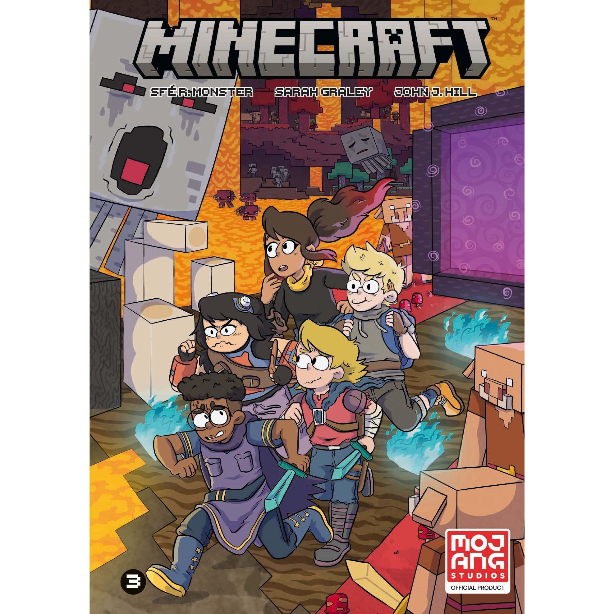 Minecraft, Der Comic, Band 03, Belletristik von Sfé R. Monster, Stef Purenins, Sarah Graley, John J. Hill, Kai Wichmann