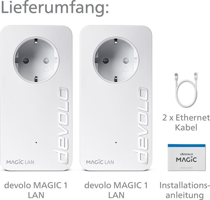 Actual product image Devolo Magic 1 LAN 1-1-2 (1200 Mbit/s)