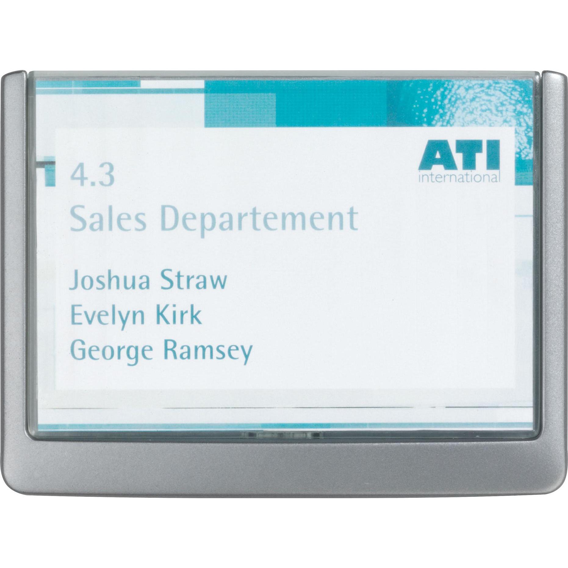 Durable, Informationsschild, Türschild Click Sign