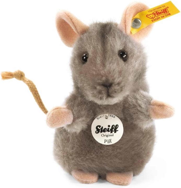 Immagine prodotto Steiff Piff mouse grigio chiaro 10 cm (10 cm)