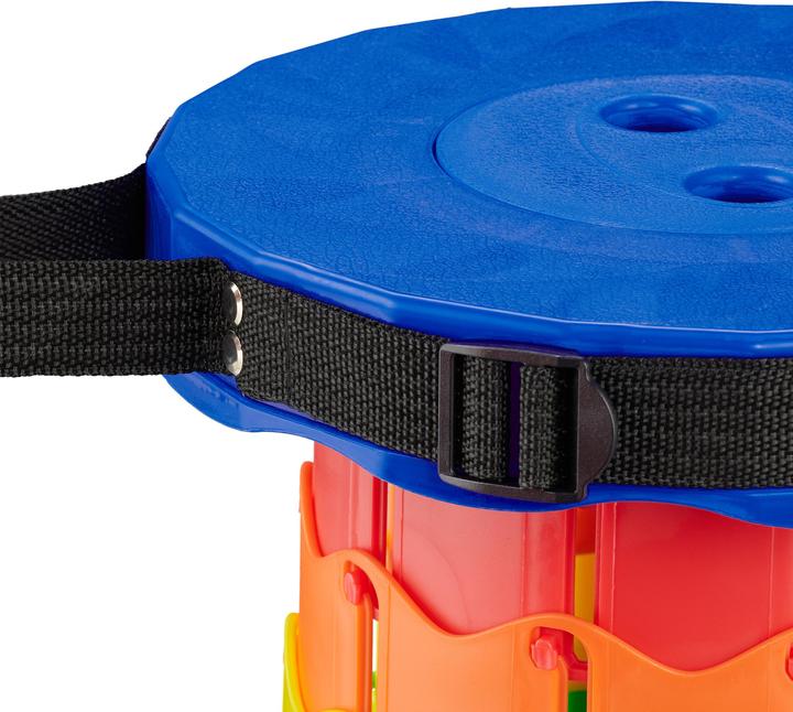 Actual product image Relaxdays telescopic stool