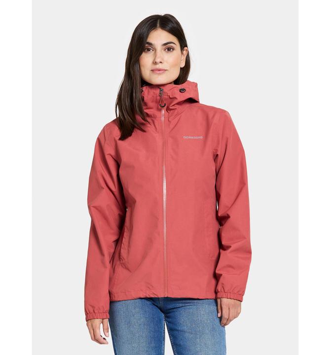 Actual product image Didriksons VARJA WNS JKT Dames Outdoorjas - Pink Blush (44)