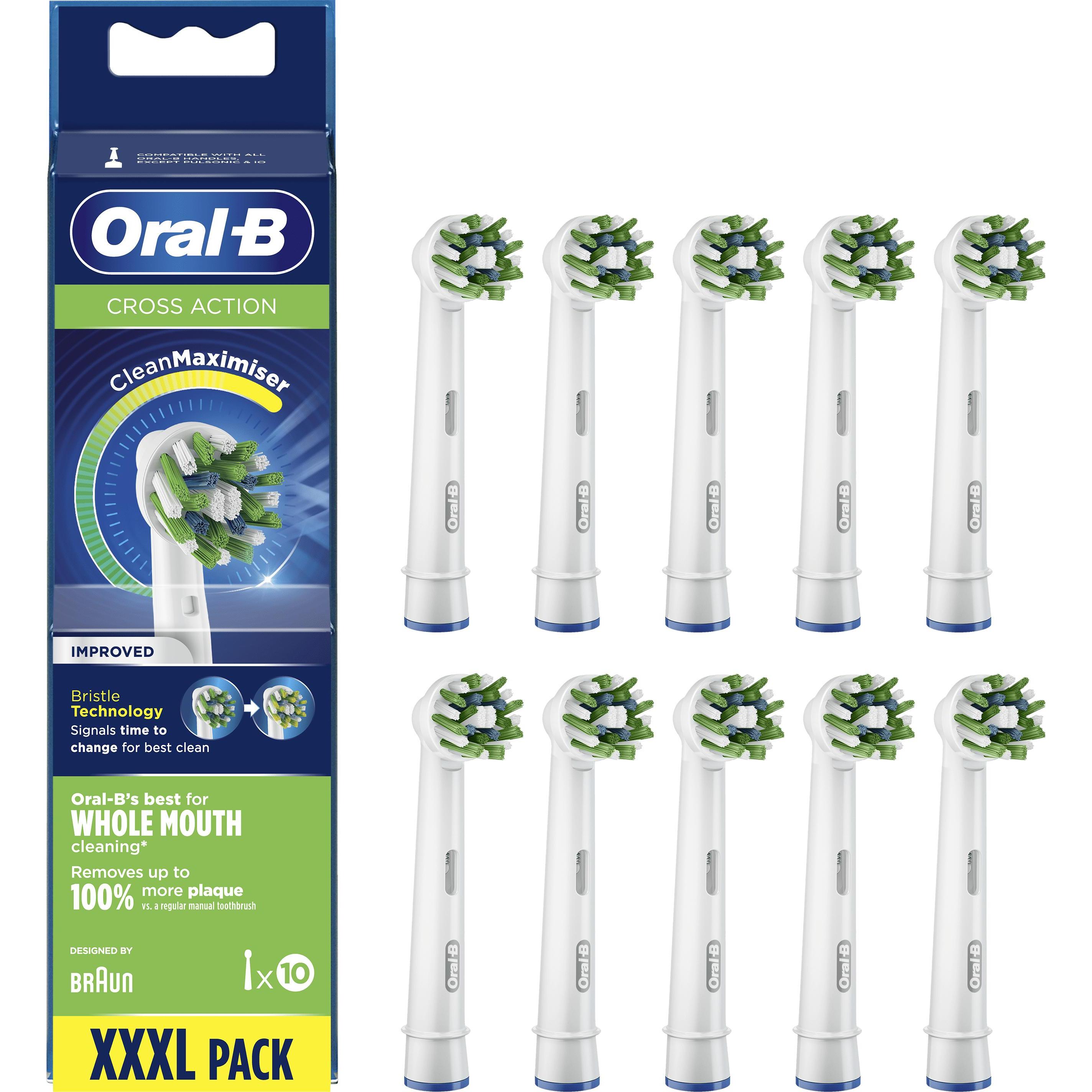 Thumbnail - Oral-B, Zahnbürstenkopf, CrossAction (10 x)