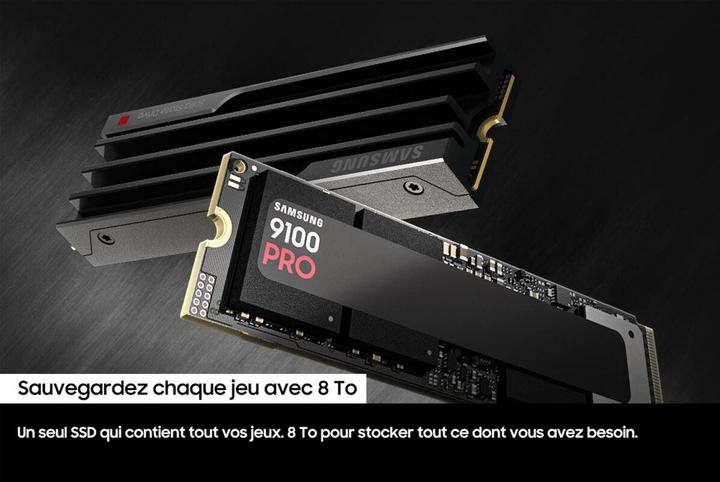 Actual product image Samsung 9100 PRO mit Heatsink (8000 GB, M.2 2280)
