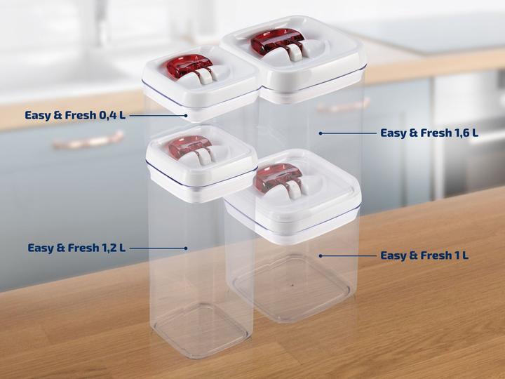 Immagine prodotto Leifheit Contenitore Fresh&Easy 400 ml quadrato (0.40 l)