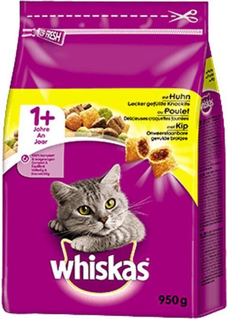 Actual product image Whiskas Dry Food Adult Chicken, 950 g (Adult, 1 pcs., 950 g)