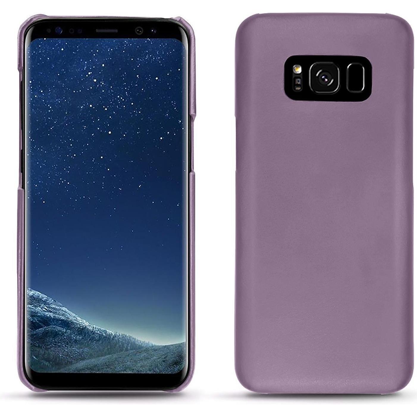 Noreve Lederschutzhülle (Samsung Galaxy S8), Smartphone Hülle, Violett