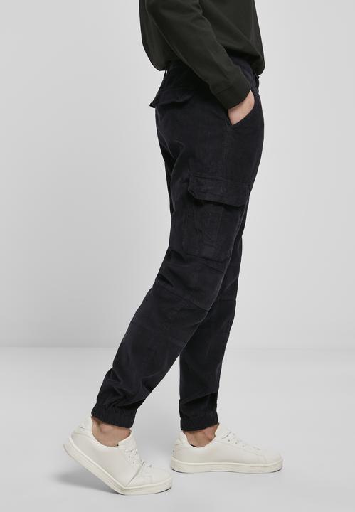 Actual product image Urban Classics Corduroy Cargo Jogging Pants - 10422 (S)