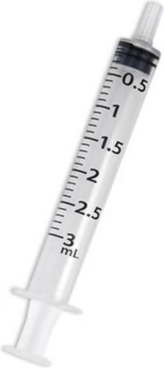 Produktbild Terumo Spritze mit Kanüle 22G 0.7x38mm Luer-Ansatz zentrisch MDS 3ml 100 Stk