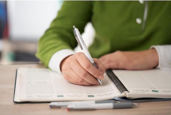 Actual product image Pentel FLOATUNE - Rollerball (Blue, White, 1x)