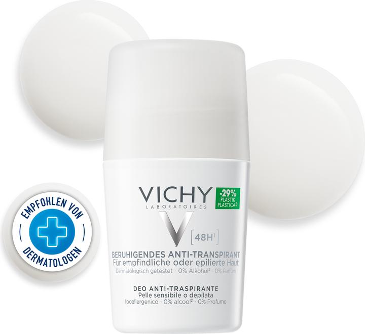 Image du produit Vichy Anti-transpirant Sensitive 48h (Roll-on, 50 ml)