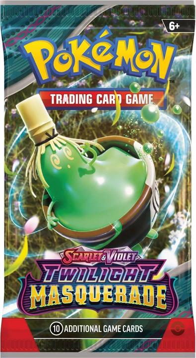 Immagine prodotto Pokémon Twilight Masquerade (Inglese, Display del booster)