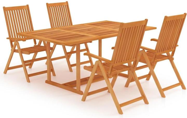 Produktbild vidaXL Garten-Essgruppe (150 x 90 x 75 cm)