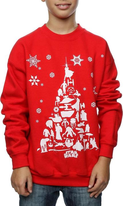 Immagine prodotto Star Wars Christmas Tree Felpa Ragazzi (104)