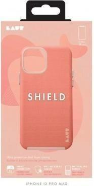 Actual product image Laut Case Shield iPhone 12 Pro Max coral/różowy 42736 (Apple iPhone 12 Pro Max)
