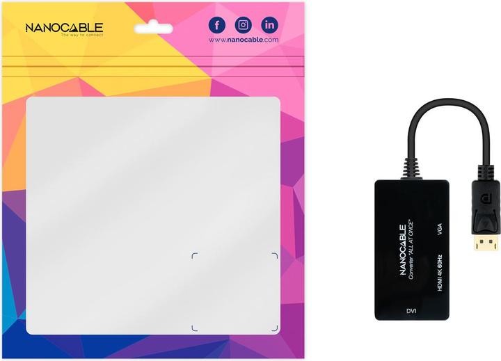 Produktbild Nanocable 10.16.3301-ALL (HDMI, VGA, 20 cm)