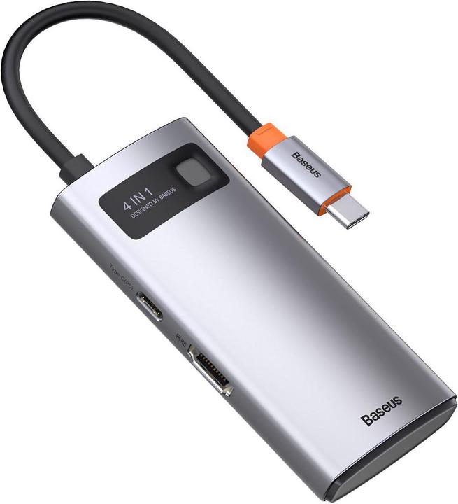 Baseus Gleam Series 4-in-1 (USB-C, 1 Port)