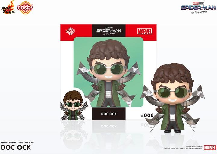 Image du produit Hot Toys Spider-Man : No Way Home figurine Cosbi Doc Ock 8 cm
