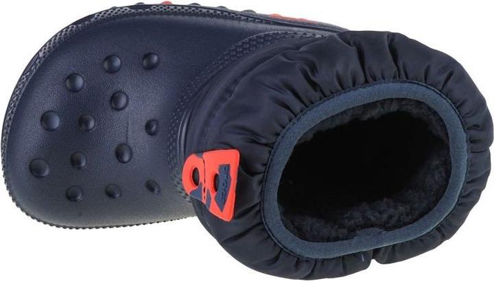 Actual product image Crocs Classic Neo Puff Boot Infant 207683-410 Granatowe 24 (24)