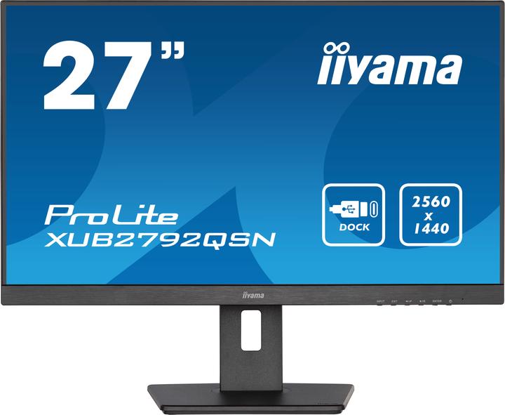 Produktbild iiyama ProLite XUB2792QSN-B5 (2560 x 1440 Pixel, 27")