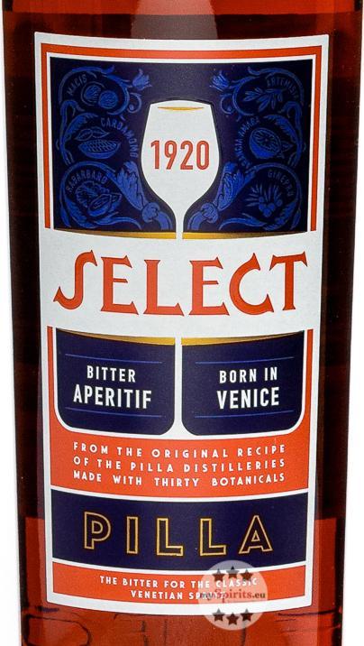 Actual product image Select Pilla Bitter Aperitivo (17.50 %, Italy, 1 x 70 cl, Bitter liqueurs)