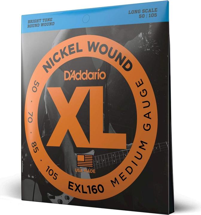 Produktbild D'Addario Exl160 (4x, E-Bass, 0.11")