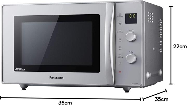 Productafbeelding Panasonic NN-CD575MEPG microwave Countertop Silver (27 l)
