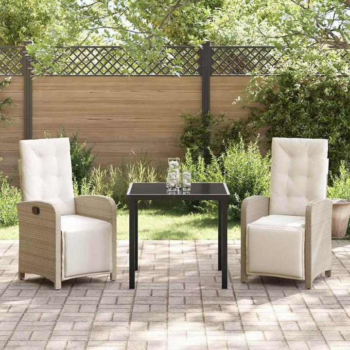 Produktbild vidaXL Gartentischset (80 x 80 x 73 cm)
