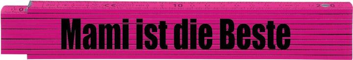 Actual product image Rieffel Coloured wooden spraying metre link metre