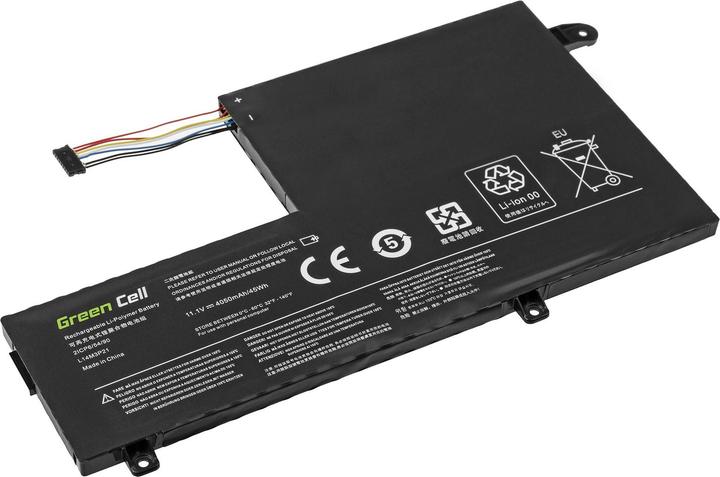 Image du produit GreenCell Batterie d'ordinateur portable pour L14M3P21 pour Lenovo Yoga 500-14IBD - 11.1V - 3500mAh (3500 mAh)
