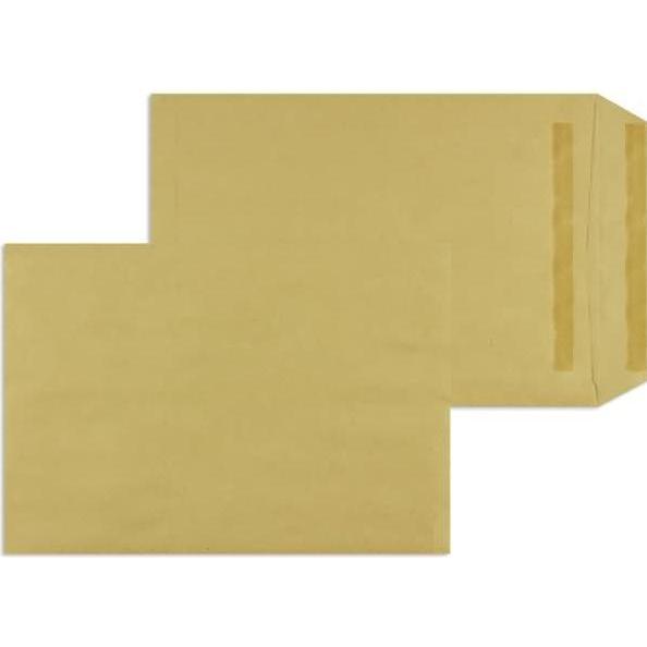 Blanke, Versandtasche + Luftpolstertasche, Versandtaschen C4 80g/qm selbstklebend VE=250 Stück braun (250 x)