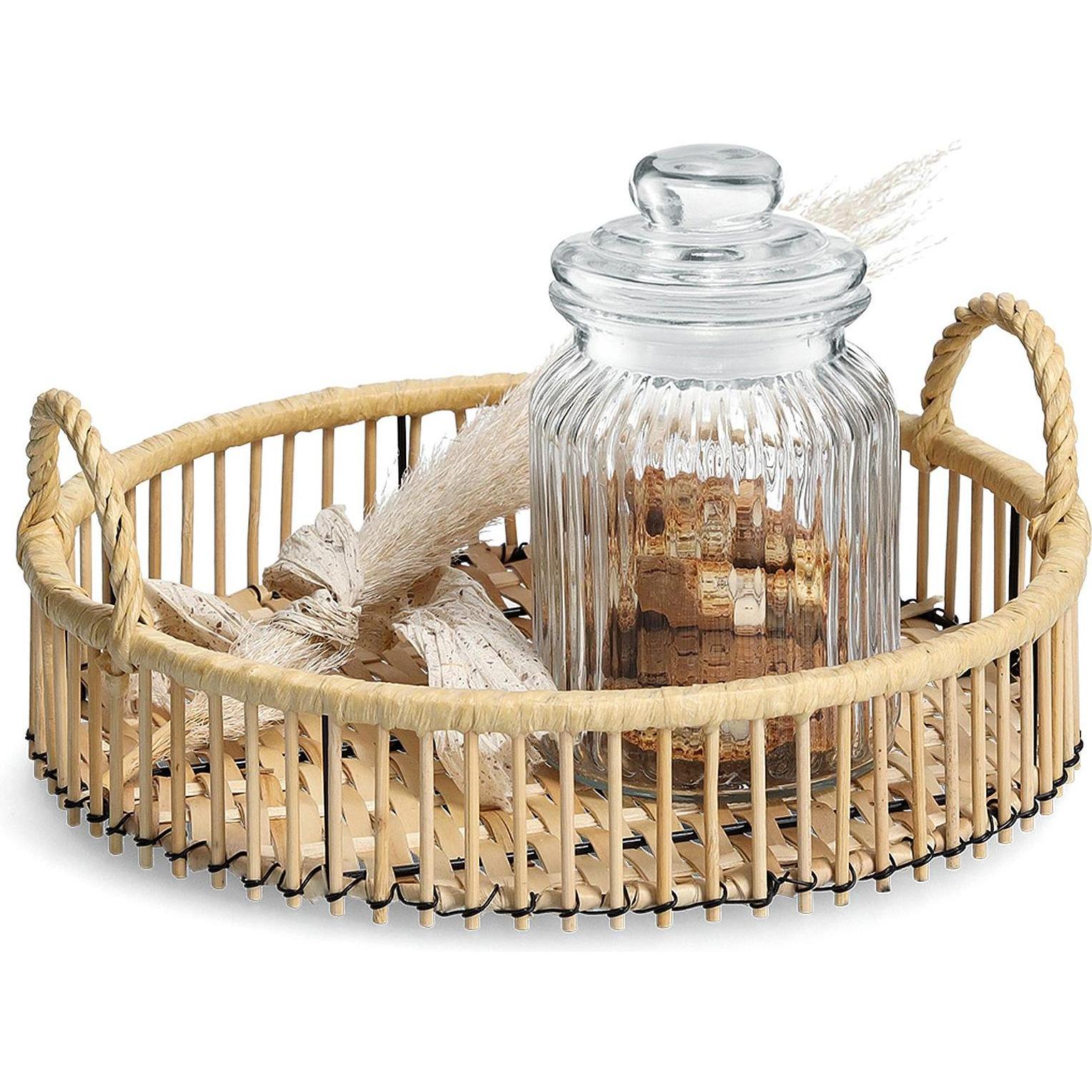 Thumbnail - Zeller Present, Tablett, Dekotablett 'Rattan'