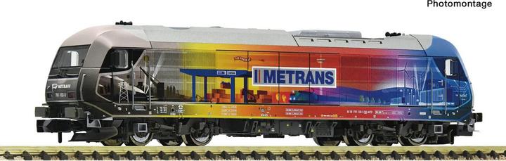 Fleischmann Diesel locomotive 761 102-3, Metrans (Traccia N)