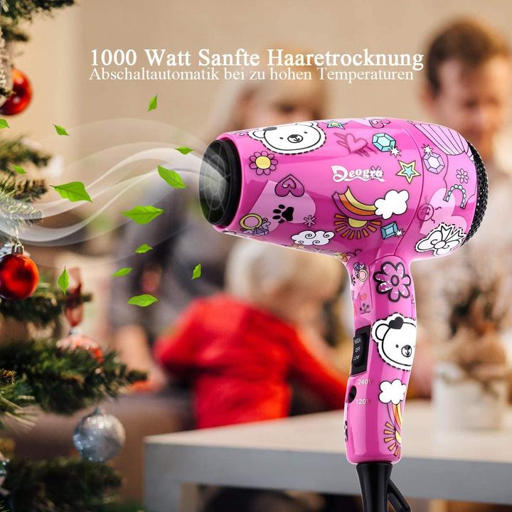Actual product image Deogra Hair dryer for children (1000 W)