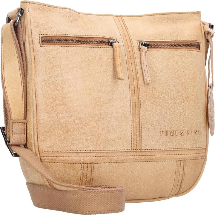 Actual product image Greenland Nature Femi & Nine shoulder bag leather 28 cm