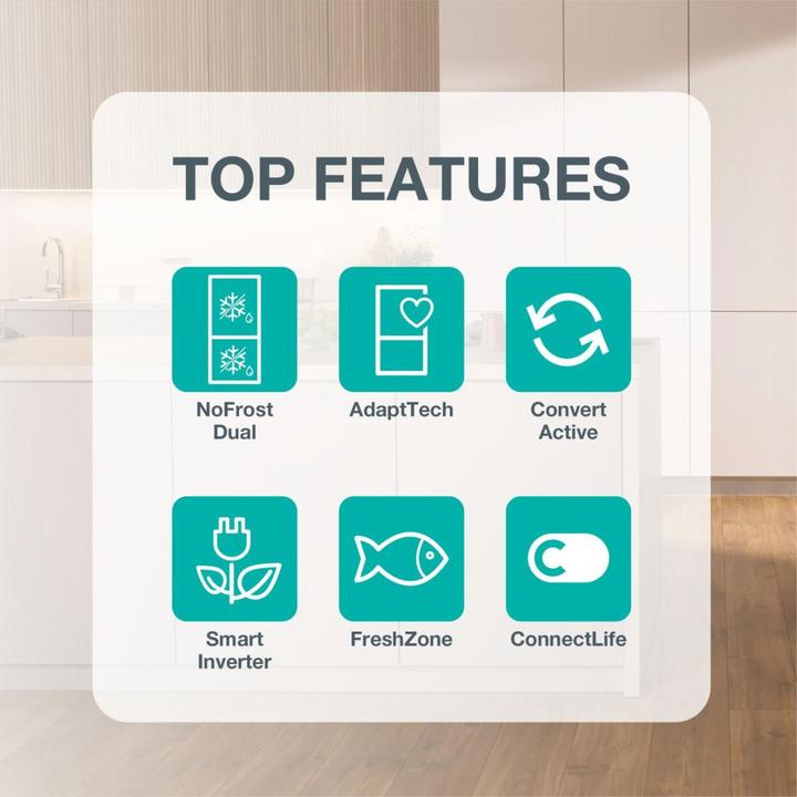 Produktbild Gorenje NRKI517D61WF (252 l)