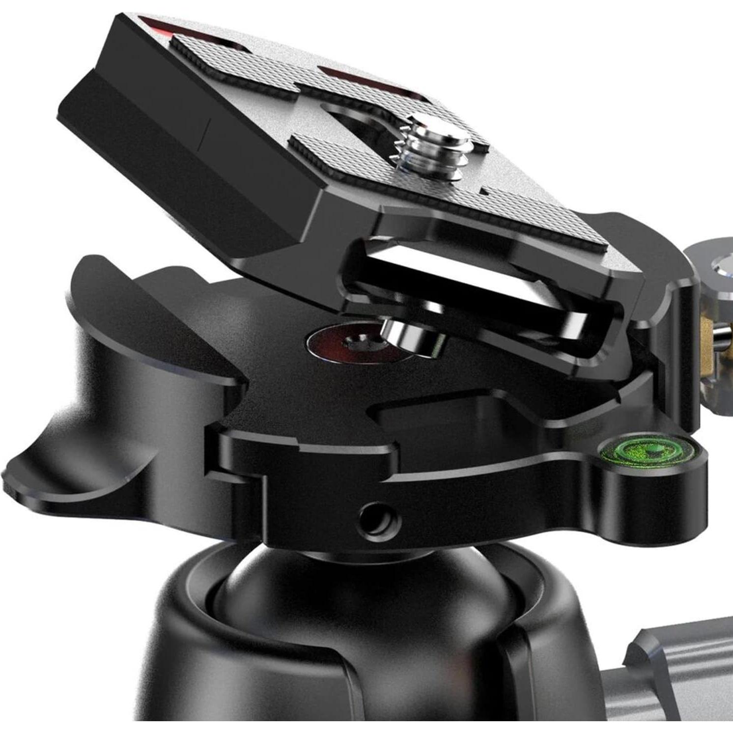 Thumbnail - Sirui KS-5 Kugelkopf black mit Schnellverschluss und TY-55X Platte (Kugelkopf), Stativkopf, Schwarz