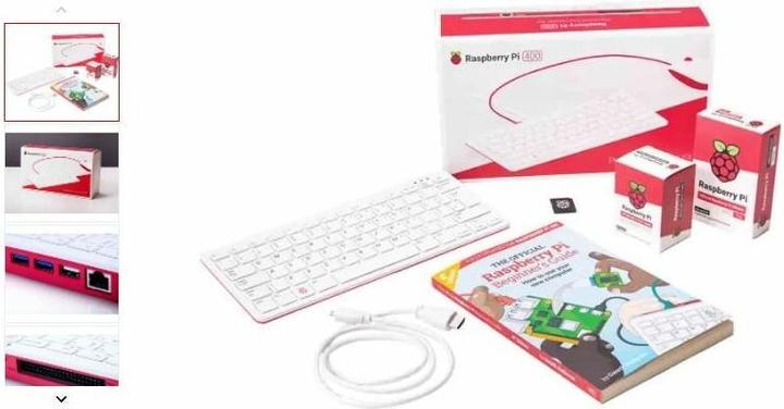 Produktbild Raspberry Pi Pi 400 Computer Kit UK