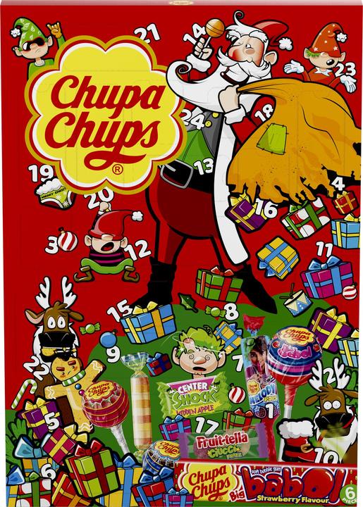 Actual product image Chupa Chups Advent calendar