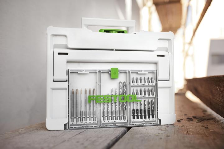 Image du produit Festool Coffret de forets hélicoïdaux BKS SYS3 D4-10 CE/S (1.0 centimètre)