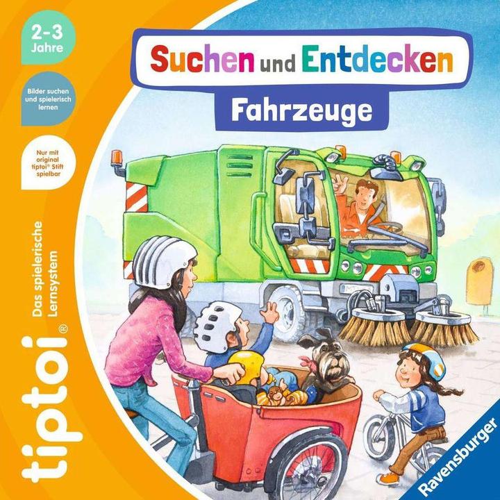 tiptoi Suchen und Entdecken - Fahrzeuge (Allemand, Sandra Grimm, Stephan Baumann, 2023)