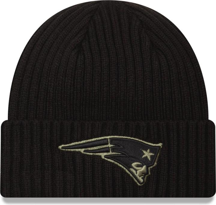 Produktbild New Era NFL New England Patriots Salute To Service Beanie (One Size)