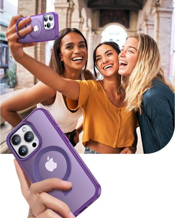Immagine prodotto Screenguard Magnetic Apple iPhone 14 Pro Case mit MagSafe Kickstand (Apple iPhone 14 Pro)