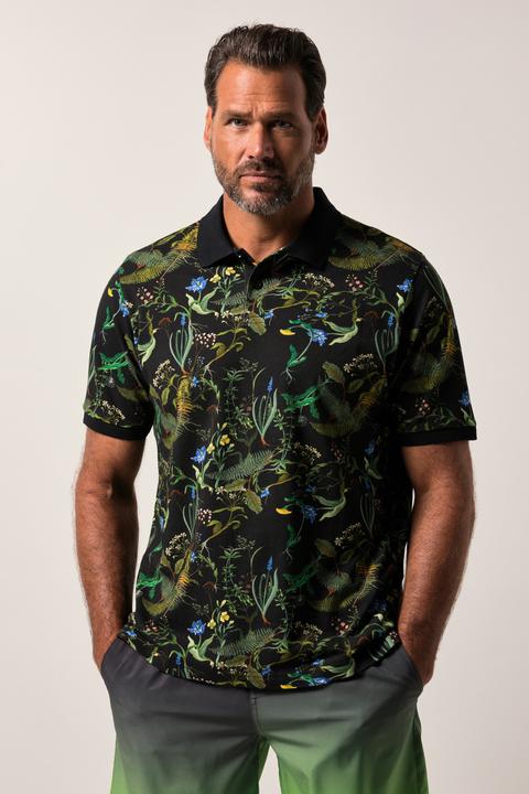 Actual product image JP1880 Poloshirt FLEXNAMIC®, Halbarm, Alloverprint (7XL)
