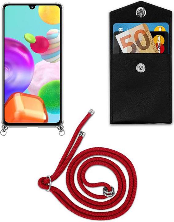 Produktbild Cadorabo TPU Handy Kette SILBER Cover