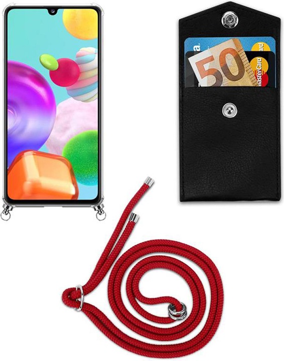 Produktbild Cadorabo TPU Handy Kette SILBER Cover
