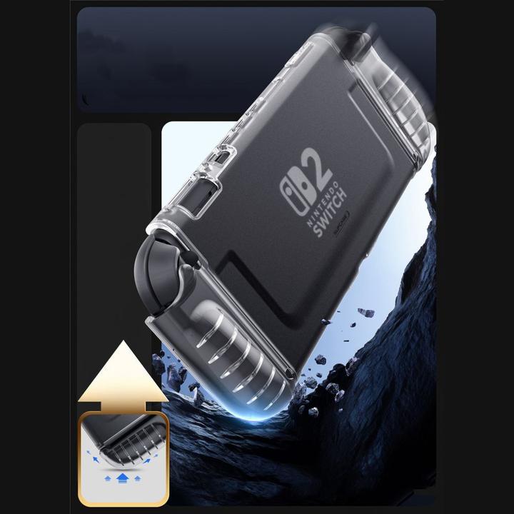 Actual product image Supcase Crystal Case für Nintendo Switch 2 - Transparent (DSi XL)
