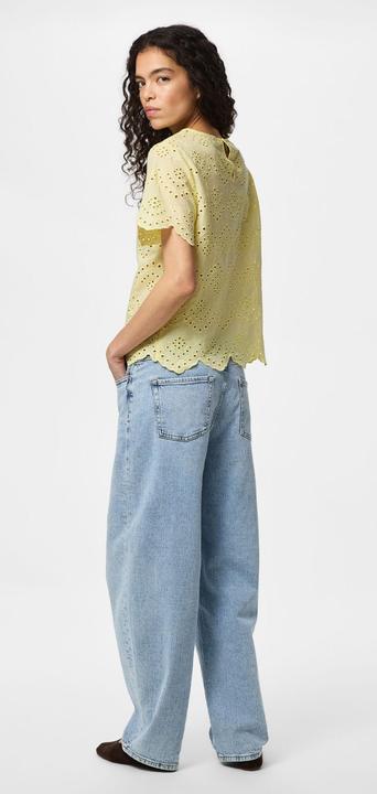 Produktbild Pieces PCVILDE Bluse mit kurzen Ärmeln (L)