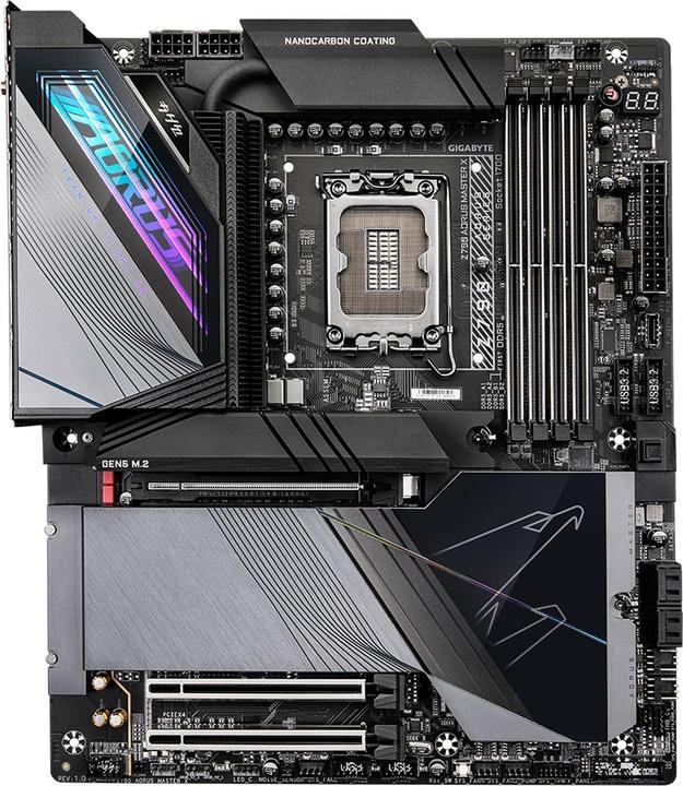 Image du produit Gigabyte Z790 AORUS MASTER X (LGA 1700, Intel Z790, E-ATX)